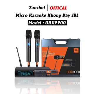 Micro Không Dây JBL URX9900, Thiết Kế Kim Loại Chắc Chắn, Sóng UHF Siêu Sạch, Set Tần Số, Dùng Cho Dàn Âm Thanh Karaoke