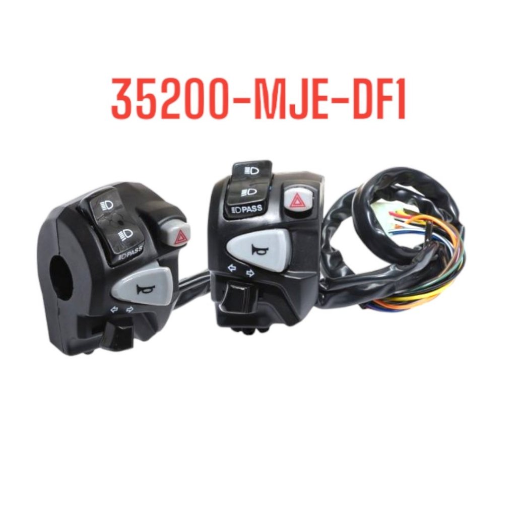 Cùm công tắc CB 650 chính hãng gắn mọi xe (35200-MJE-DF1)
