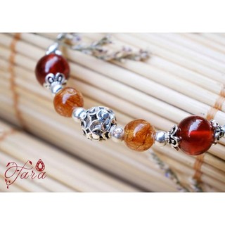Vòng tay phối charm bạc Mèo may mắn