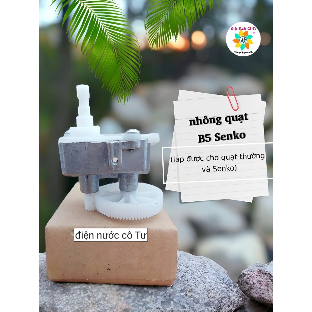 Nhông đảo quạt đứng nhông đảo quạt treo Senko - nhông quạt B3 B4 B5