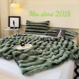 chăn hồ ly vân sóng 3kg