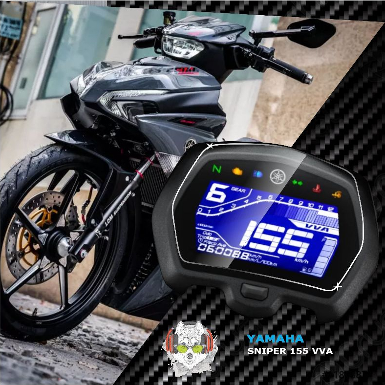 Miếng dán PPF TPU bảo vệ mặt đồng hồ xe YAMAHA SNIPER 155 VVA - SNIPER 155