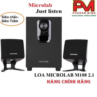Loa vi tính 2.1 Microlab M105 M108 - Hàng chuẩn chính hãng bảo hành 1 năm
