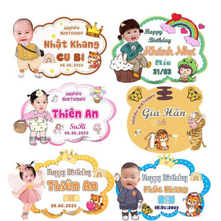 Bảng Tên Sinh Nhật Cho Bé trai , bé gái