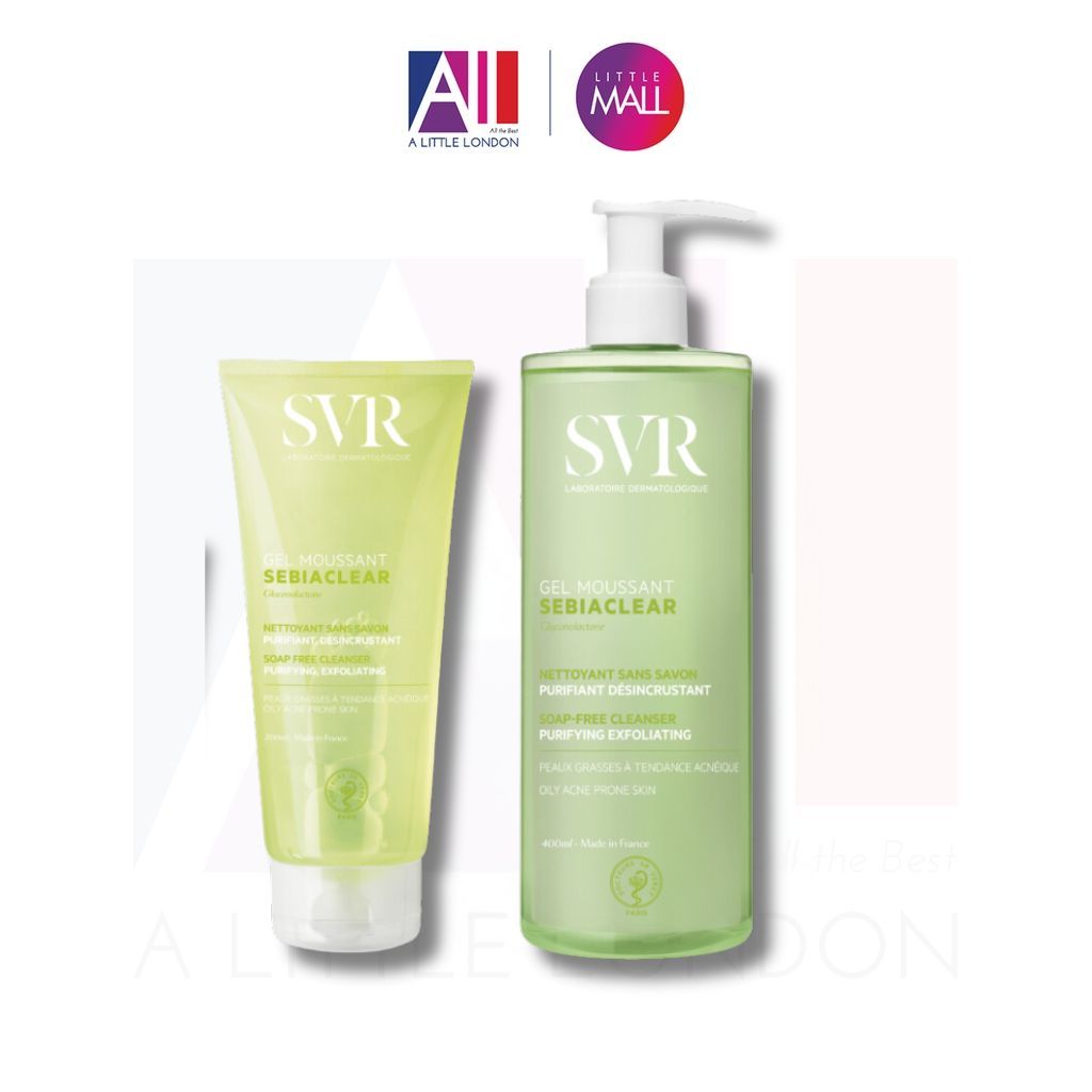 Sữa Rửa Mặt SVR Sebiaclear Gel Moussant Sản Phẩm Chính Hãng, Sữa Rửa Mặt SVR Cho Da Dầu Mụn
