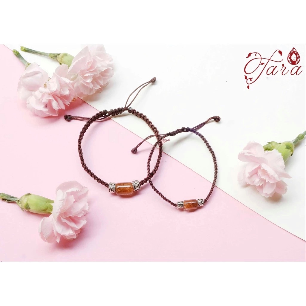 Vòng dây vải phối charm Ommani I Vòng cặp I