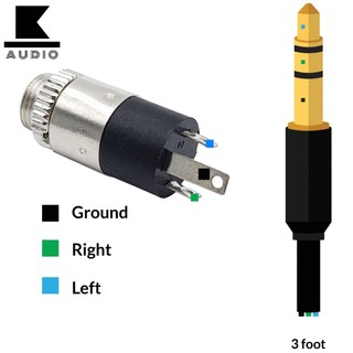 Jack audio 3.5mm đầu cái