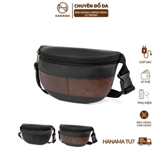  Túi bao tử TU7 Hanama đeo chéo nhiều ngăn 