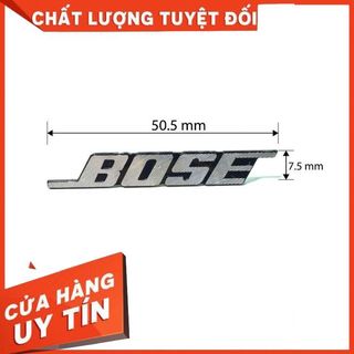Tem dán bose thùng loa cỡ nhỏ mini : 2 cái