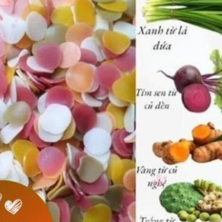 Bánh Phồng rau củ - Bánh phồng tôm chay 200gr