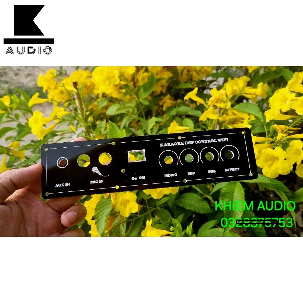 Tấm mica control cho vang số V7