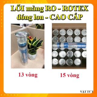 Lõi lọc RO, màng ROTEX đóng lon 13V 15V quả lõi số 4 máy lọc nước karofi AQUA kangaroo sunhouse Xịn