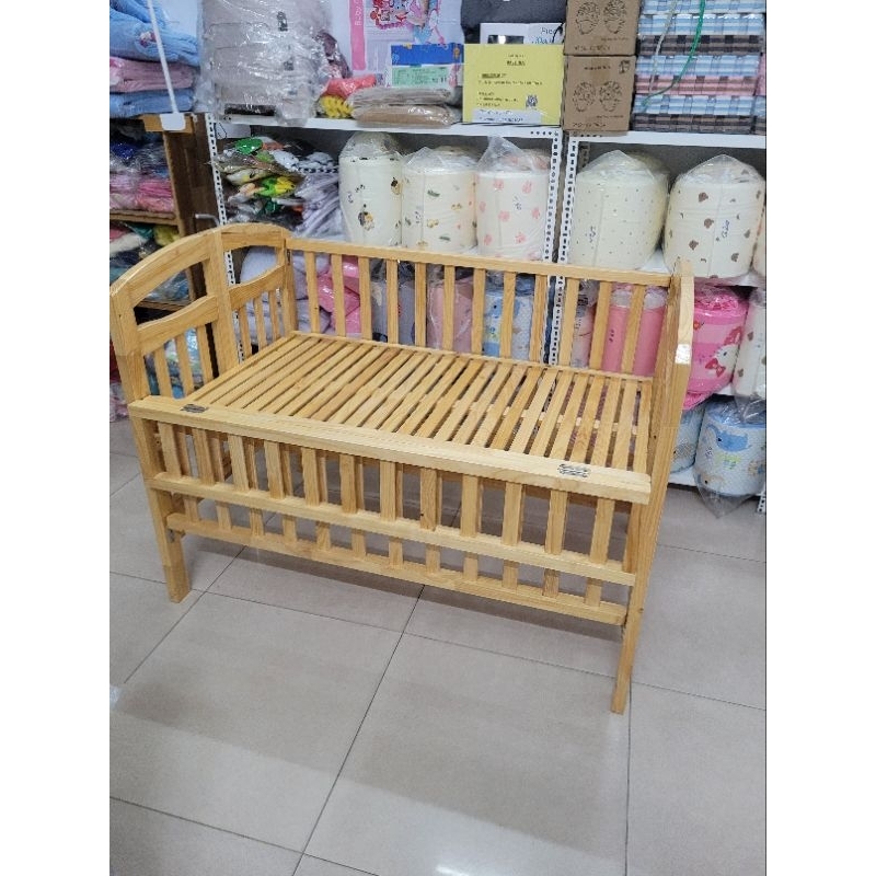 Giường cũi XK size Đại 80x125 gấp gọn hỏa tốc Tphcm