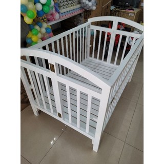 Giường cũi XK size Đại 80x125 gấp gọn hỏa tốc Tphcm