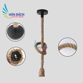 Đèn thả dây thừng một dây 1m