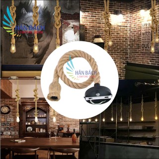 Đèn thả dây thừng một dây 1m