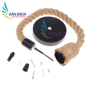 Đèn thả dây thừng một dây 1m