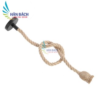 Đèn thả dây thừng một dây 1m