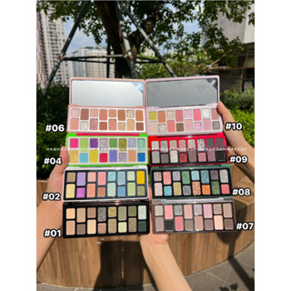 Bảng phấn mắt Qian Yan 16 ô Cheeryep nội địa trung hot hit đủ tone