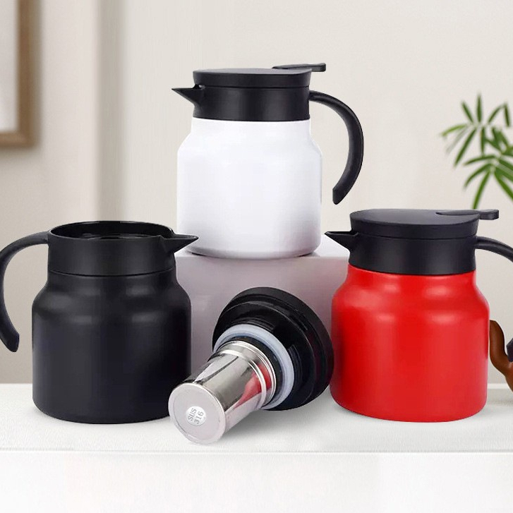  Bình Pha Trà Giữ Nhiệt 1000ml Ấm Pha Trà Inox Có Lõi Lọc Cao Cấp 