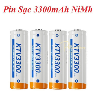 8 viên Pin sạc AA 3300mAh ( Các tùy chọn số lượng Pin 3300mAh)