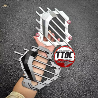 [Giá 1 cái tặng ốc salaya lông đền đỏ] Che két nước CNC gắn các dòng xe Vario125 150 Airblade cũ Shvn Lead