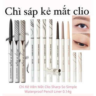 Chì kẻ mắt CLIO Sharp So Simple Waterproof Pencil Liner mẫu mới