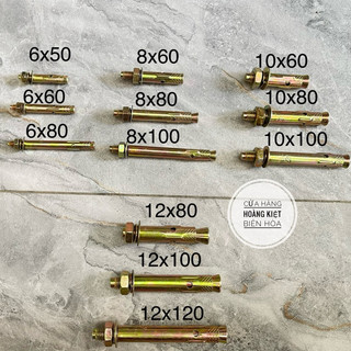 20 CON TẮC KÊ SẮT NỞ M6 M8 M10