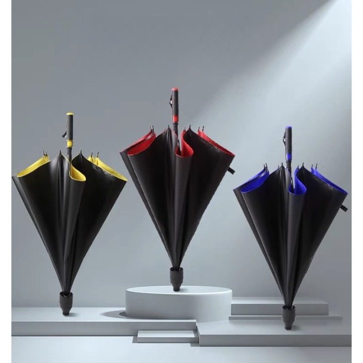 Ô Che Mưa Cỡ Lớn, Dù Có Vỏ Rút, 8 Nan Chống Rỉ, Chống Gió Lật Có Vỏ Bọc Hiện Đại Mở Tự Động