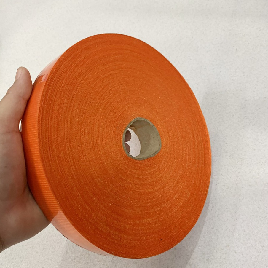 Cuộn dây vải may viền màu cam ( cuộn 100 mét )