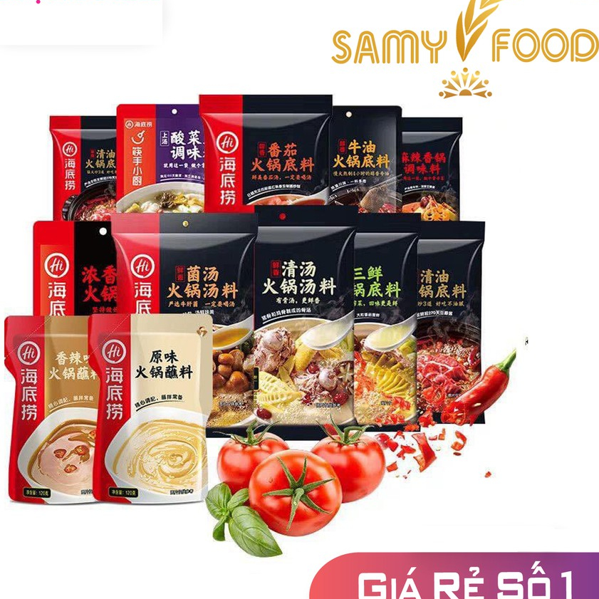 [SAMYFOOD] [Haidilao Hot Pot] Gia Vị Lẩu Haidilao Thượng Hạng