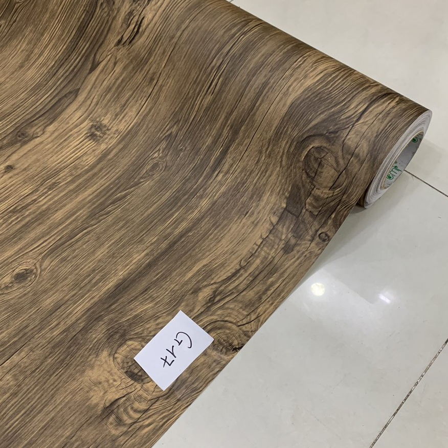 Decal vân gỗ - Giấy dán tường vân gỗ G17