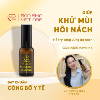 XỊT KHỬ MÙI MOM SHIN 30ML | Hương Hoa Thảo Mộc | Vũ Phương Thảo Mom Shin, Shop Mẹ Thảo, Ở Cữ Mẹ Shin