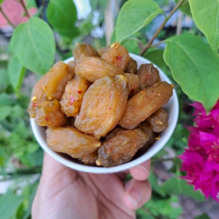 cóc non sấy dẻo muối ớt không hạt chua chua cay cay 250gr