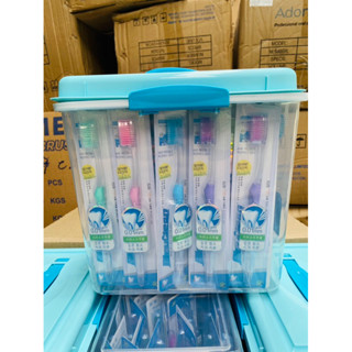 [Top Value] Hộp Nhựa 45 Chiếc Bàn chải đánh răng mềm mượt - Hộp