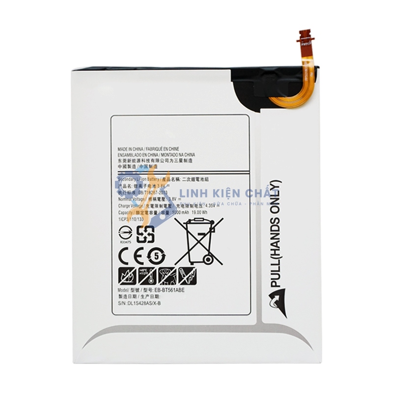 Pin thay thế cho Samsung EB-BT561ABE / Galaxy Tab E 9.6 / T560 / T561 / T561Y