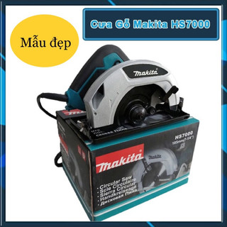  Máy cưa gỗ 🍑 FREESHIP 🍑 Tặng lưỡi cưa 185mm Máy cưa dĩa MAKITA HS 7000-185mmvới công suất 1200W mạnh mẽ 