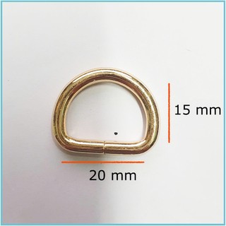 Khoen Móc Chữ D (1 cặp),Vòng D-Ring Handmade DIY