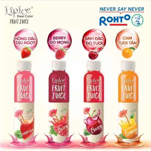Son Dưỡng Môi Có Màu LipIce Sheer Color Fruit Juice 4g