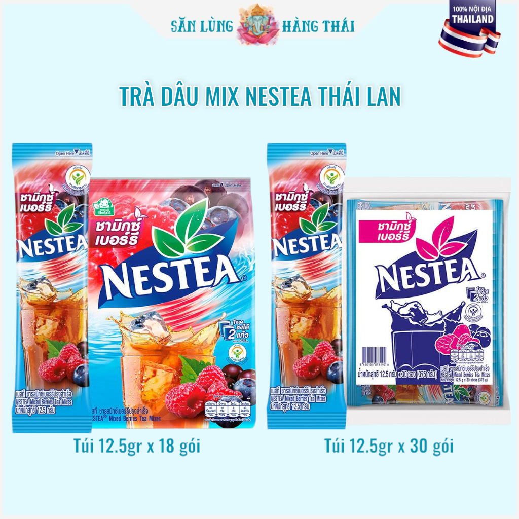 TRÀ DÂU MIX HÒA TAN - NESTEA THÁI LAN