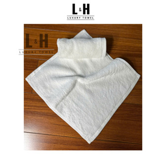 Khăn mặt trắng, lau tay, trang trí cho khách sạn KT 30x40cm