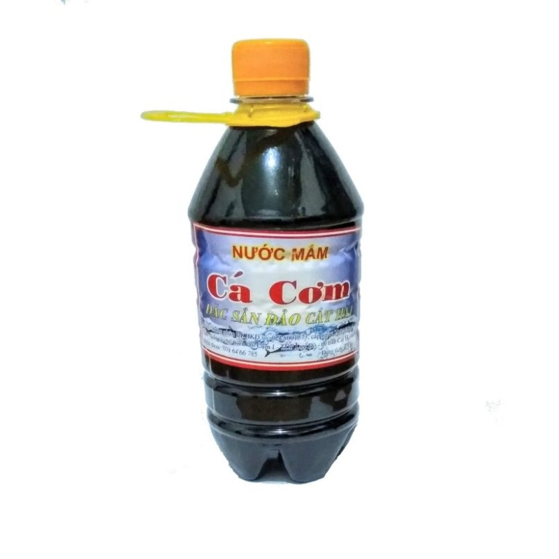Nước mắm Chắt Cá Cơm Cát Hải (0,5 lít)
