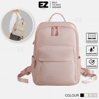 Balo nữ đi học cao cấp BLN06 vải Oxford kéo sợi chống nước , Cặp thời trang đựng laptop , Balo nữ công sở