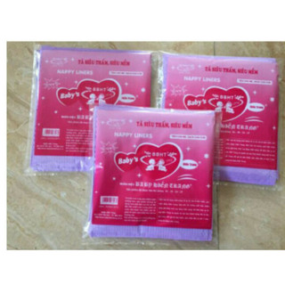  Bộ miếng lót phân su BABY HIỀN TRANG 4 lớp 5 gói 