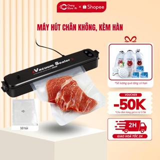 Máy Hút Chân Không, Kèm Hàn Miệng Túi Vacuum Sealer Tiện Lợi
