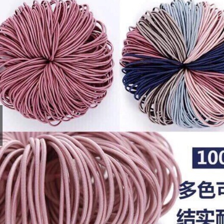 Sét 100 Dây chun Buộc Tóc Cho Mẹ Và Bé