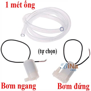 Bơm chìm mini DC 3v-5v ống dẫn mua riêng