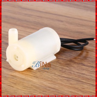 Bơm chìm mini DC 3V ~ 6V trục ngang trắng/đen