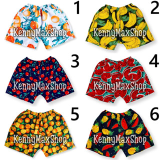 Quần Đi Biển - Trái Thơm Dứa Cây Dừa - Quần Đôi Nhóm Lớp Team Building Hoạ Tiết Trái Cây Lá Cây Hawaii