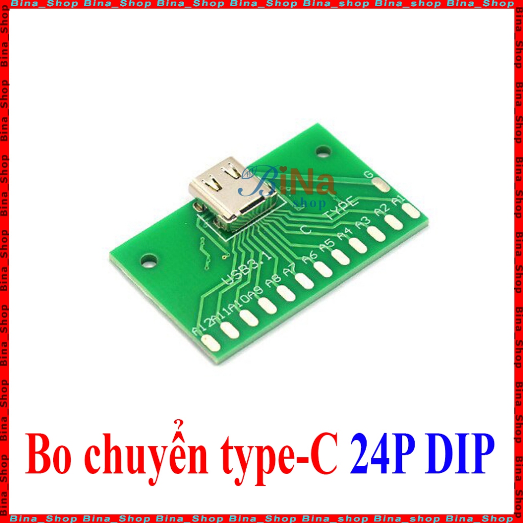Bo chuyển Type C USB 3.1 sang DIP 24pin